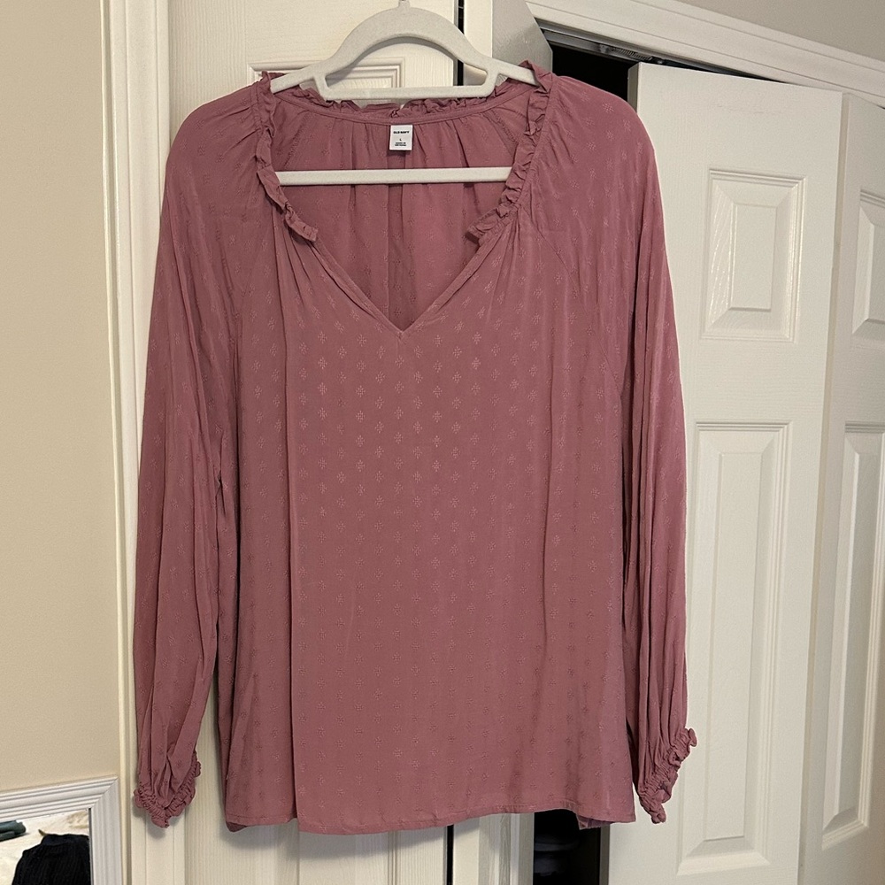 Old Navy Women's Mauve Blouse